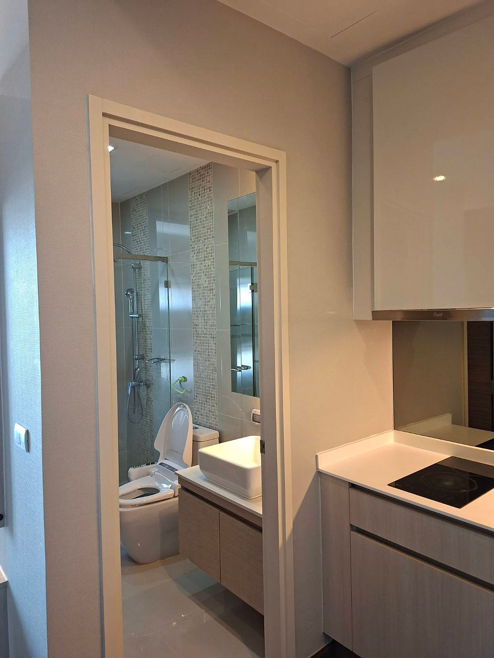 1678/411 ชั้น 34  วิวเมือง 2 bed  45.5 sqm  เฟอร์ครบ
