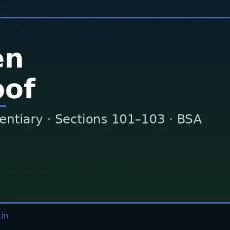 Legal Burden vs. Evidentiary Burden: The Two Distinct Meanings of 'Burden of Proof' in Indian Evidence Law