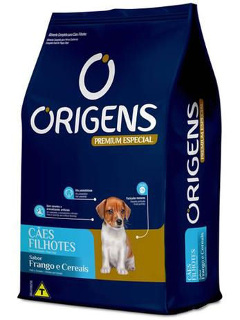 Origens Frango e Cereais Cães Filhotes 10,1Kg