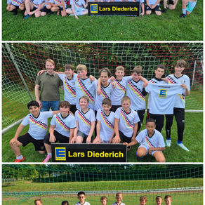 Lars Diederich spendet über 100 Trainingsshirts ⚫️🔴🟡