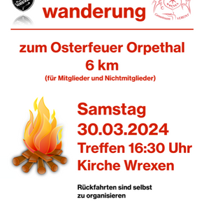 Osterwanderung an Karsamstag