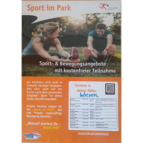 Weitere Informationen  - Sport im Park - Aktion des Landessportbund Hessen e.V.