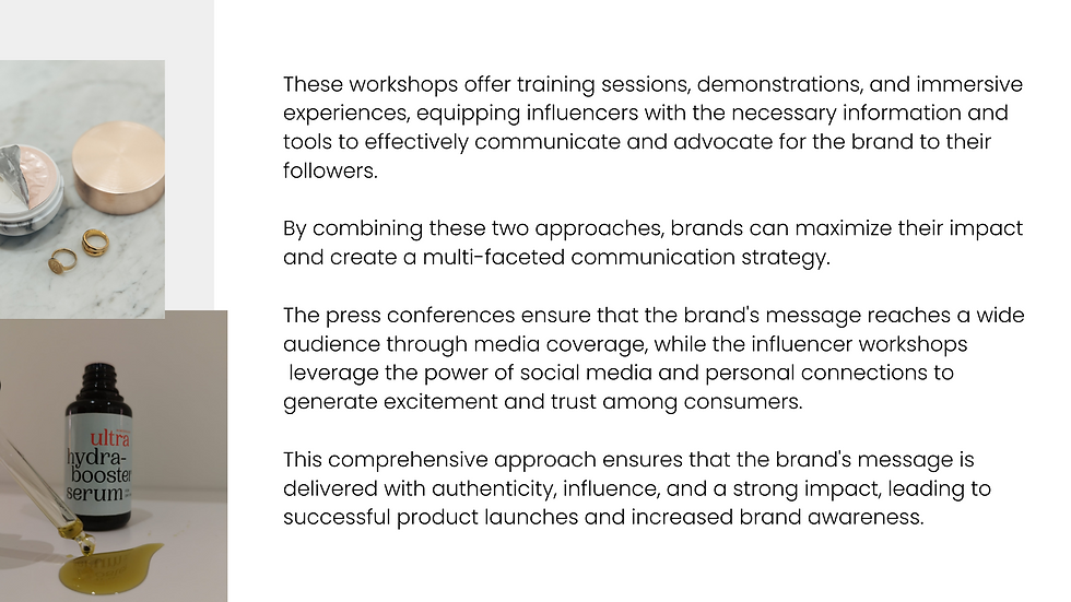 White Clean & Minimalist Fashion Present