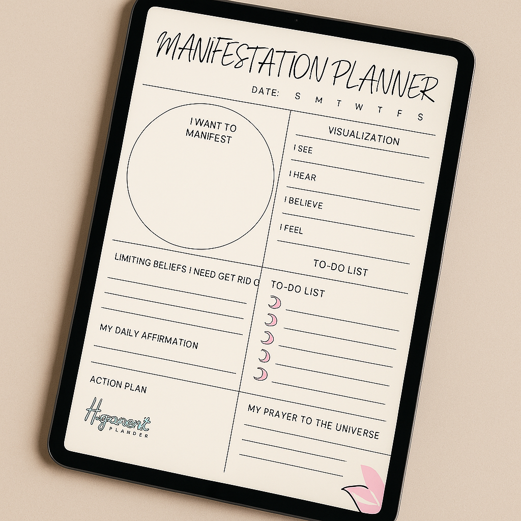 Manifest Magic ā Daily Manifestation Planner
