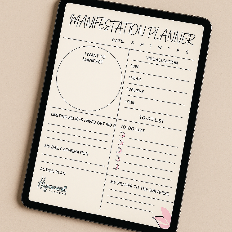 Manifest Magic – Daily Manifestation Planner