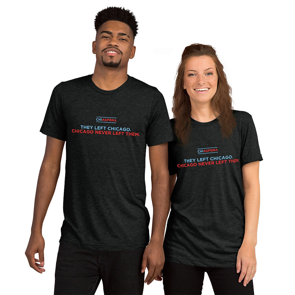 Thumbnail: CHIASPORA Slogan Tri-Blend T-Shirt