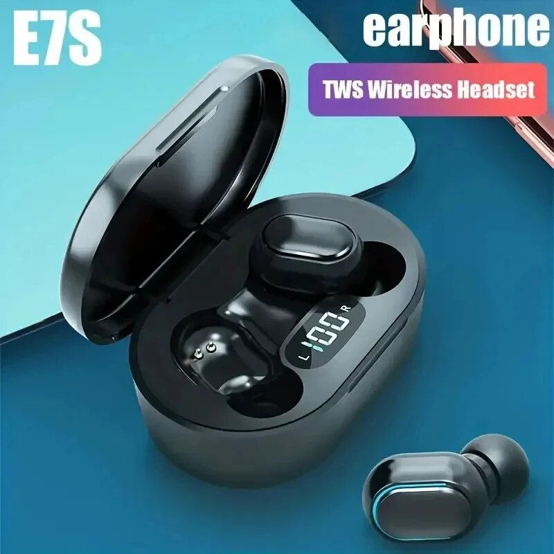 E7S TWS Wireless Headphones Bluetooth Earphone Control Sport Headset Waterproof