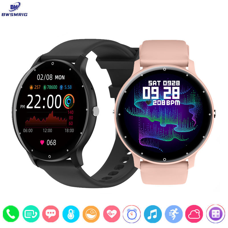 BWSMRIG Smart Watch Men Bluetooth Call Sport Heart Rate Sleep Monitoring Fitness
