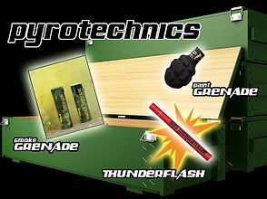 Warped Sports pyrotechnics
