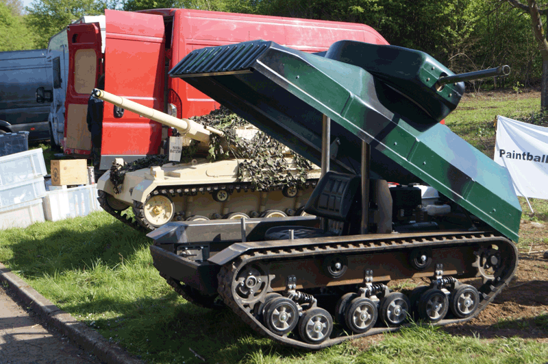 mini tanks at north v south