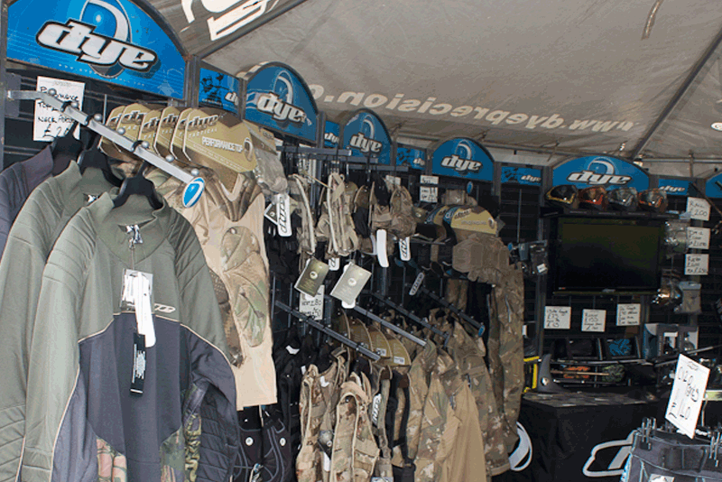 dye booth north v south