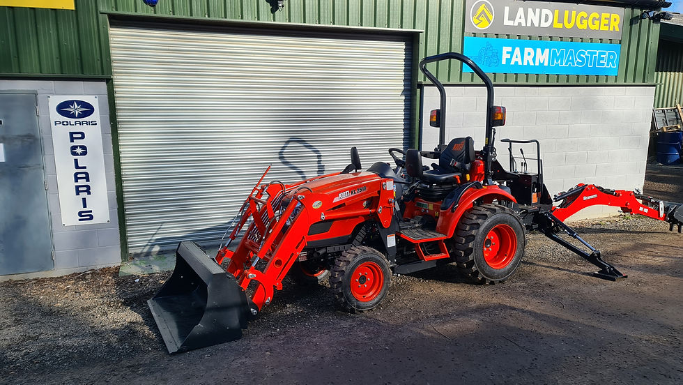 Kioti Tractor CX2510 HST Loader Tractor with BH100 Backhoe