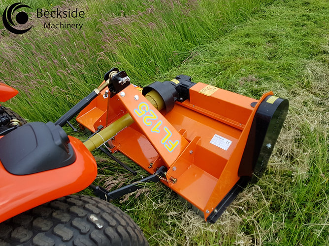 FarmMaster flail mower cutting grass