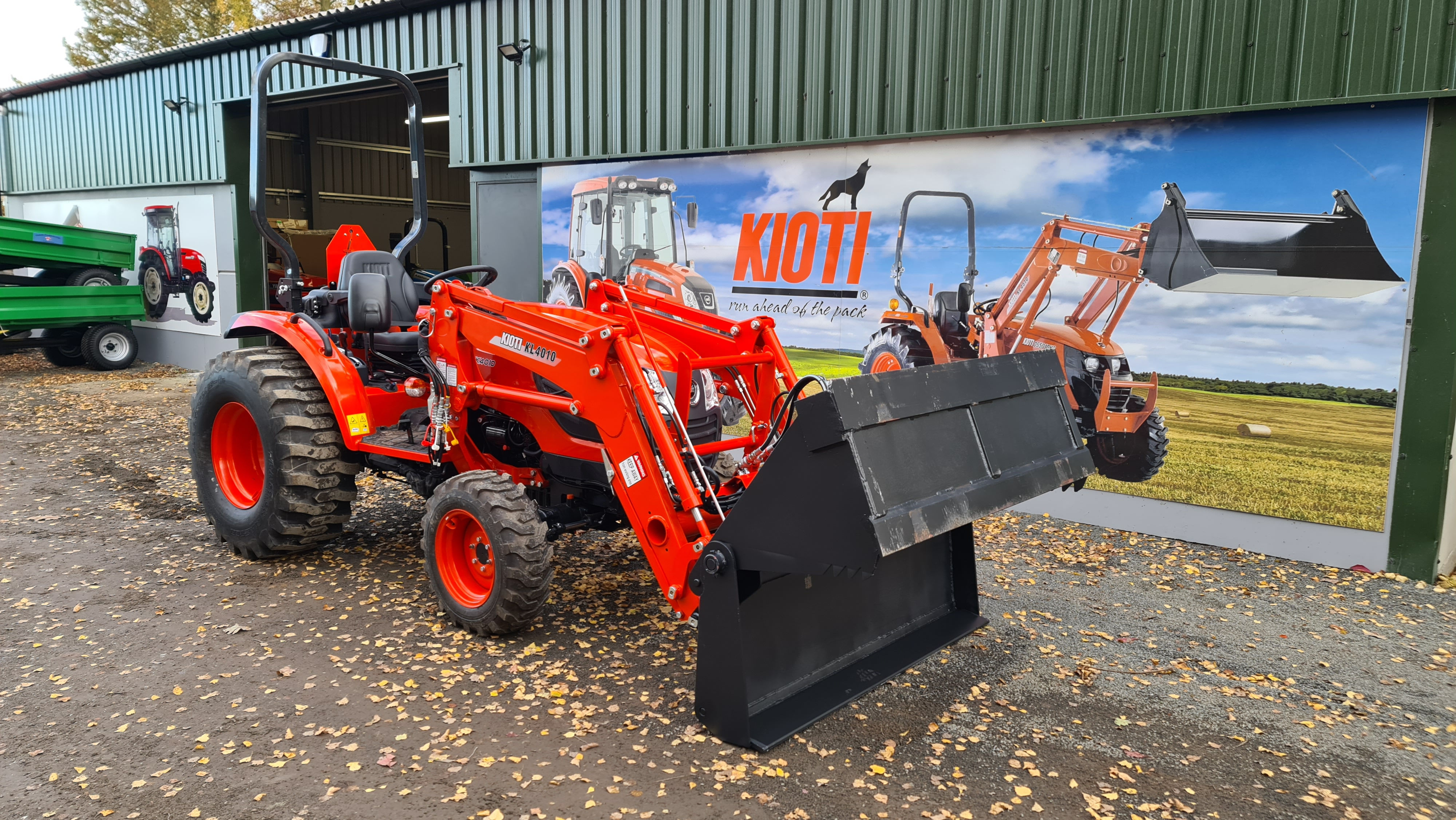CK3530 Kioti Compact Tractor For Sale+ 4 in 1 Bucket