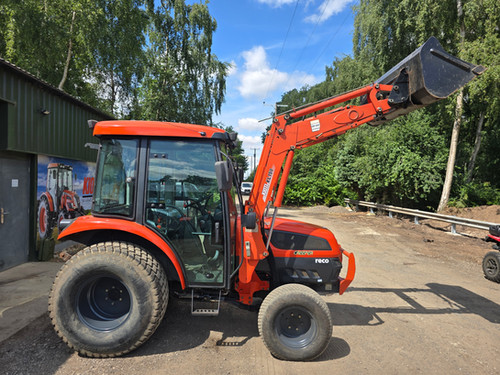 Kioti EX50 Compact Tractor with Cab & Loader – 50HP