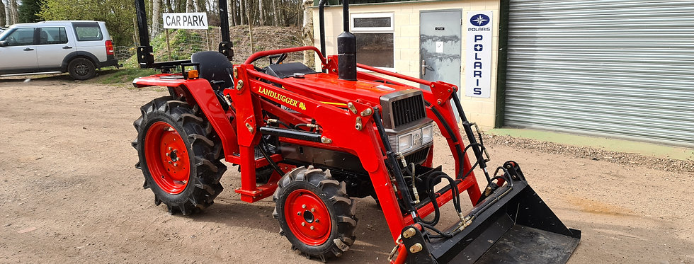 Yanmar Compact Tractor F22D 4WD with Front Loader 4 in 1 Bucket