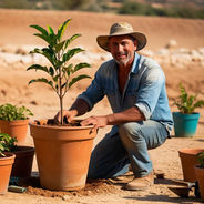 איך לשתול עץ פרי במיכל?