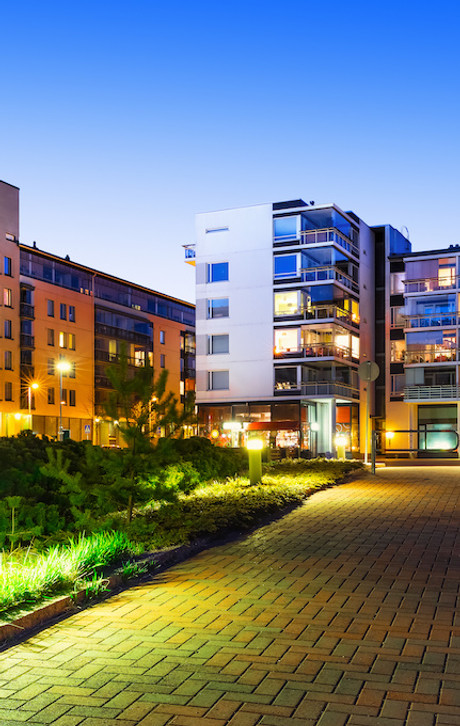 Multi-Family Buildings whihc are serviced by client