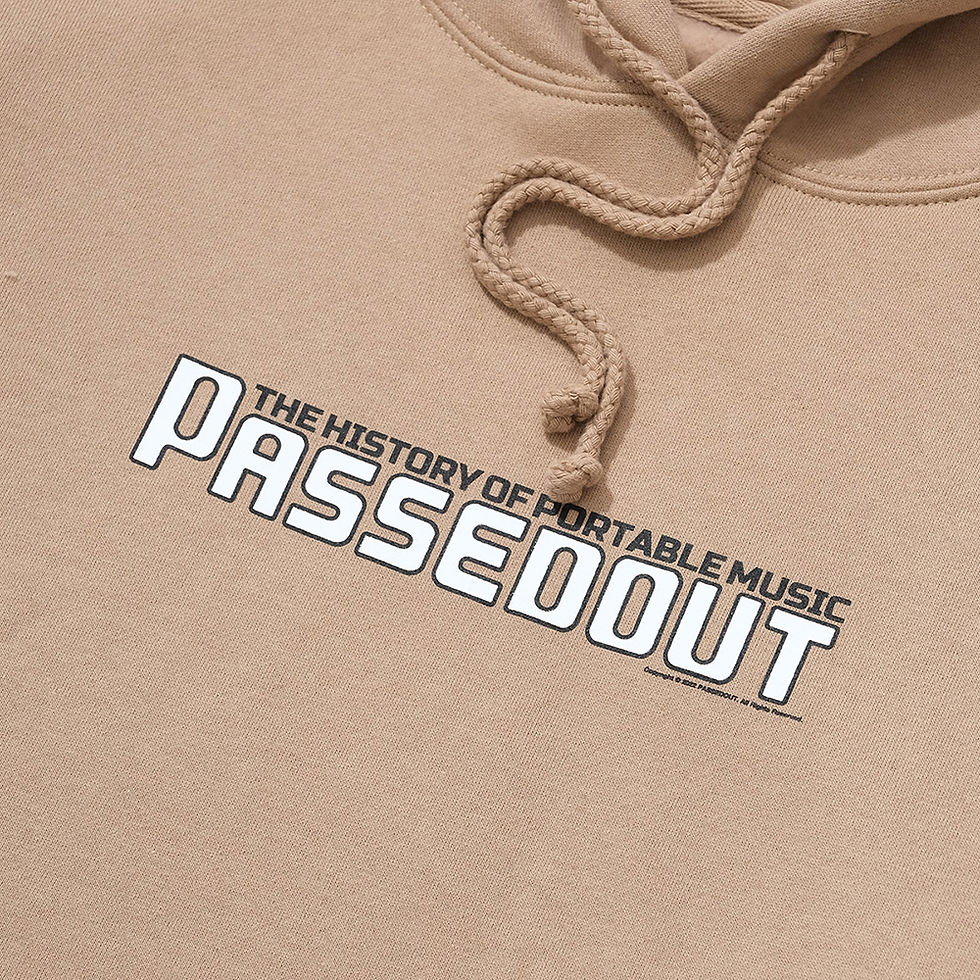 サムネイル： PASSEDOUT HISTORY HOODIE / SAND