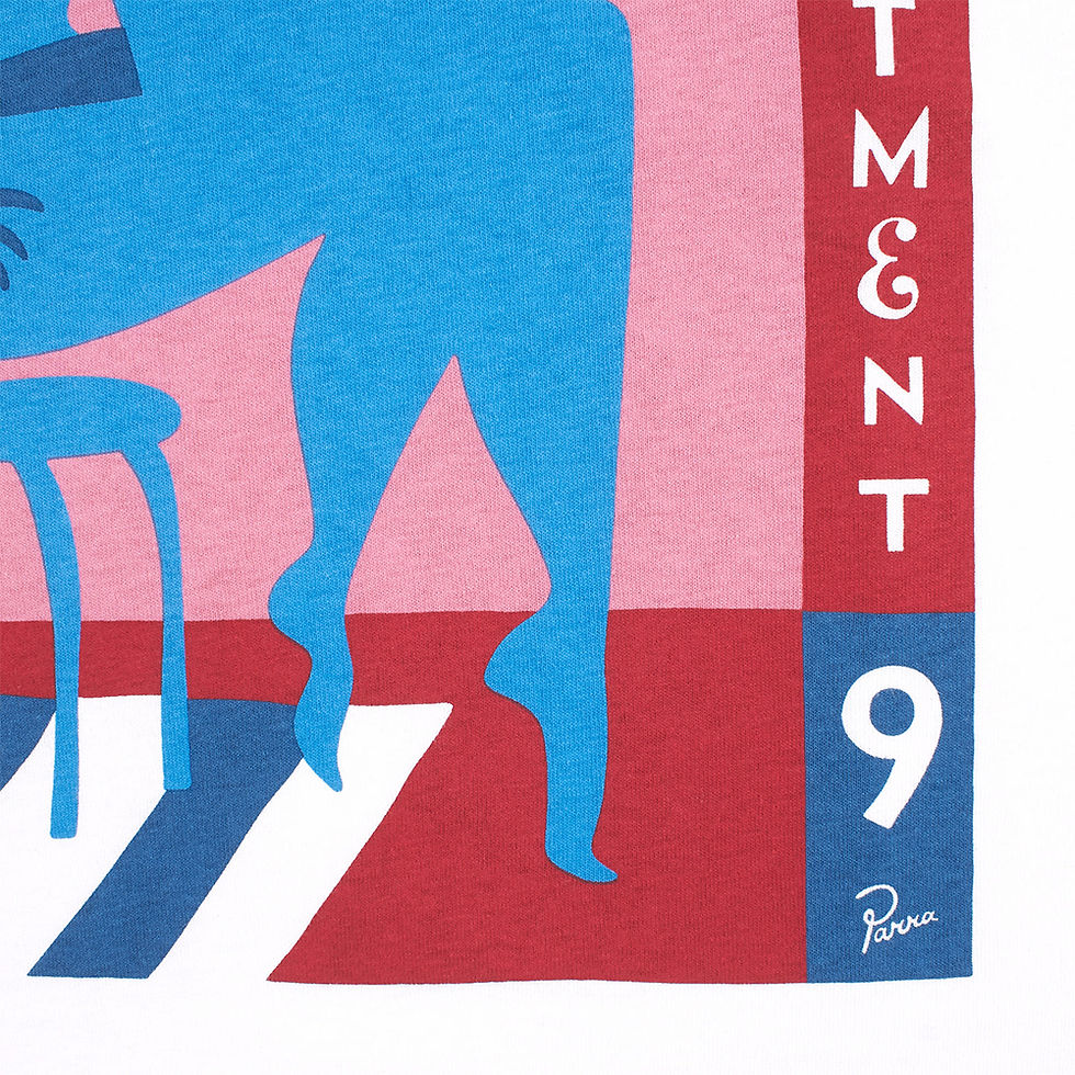 サムネイル： by Parra apartment nein t-shirt