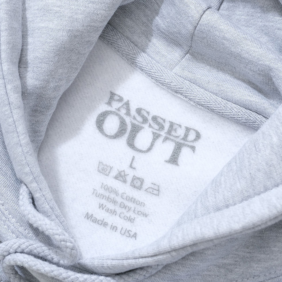 サムネイル： PASSEDOUT HISTORY HOODIE / HEATHER