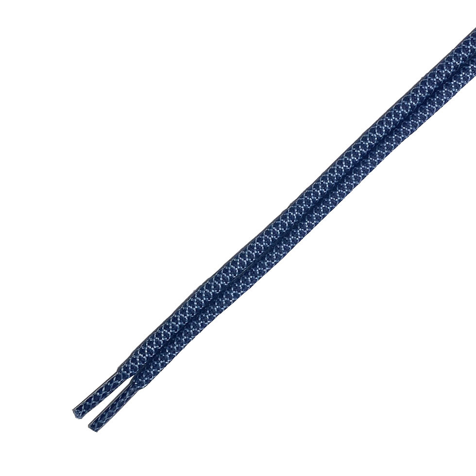 サムネイル： cozyhousetokyo x GETABACO 10th Anniversary 藍染 COTTON ROPE LACES / 褐色