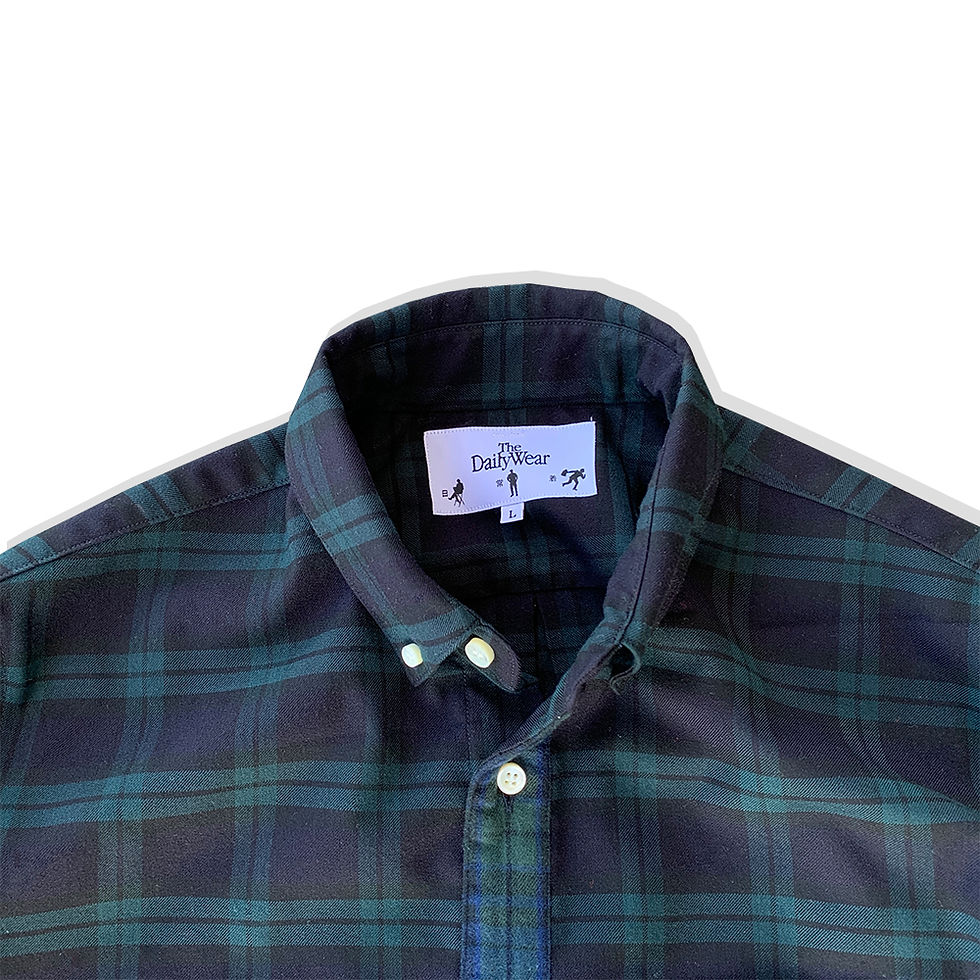 サムネイル： cozyhousetokyo / no_name 日常着 B.D BLACKWATCH SHIRT