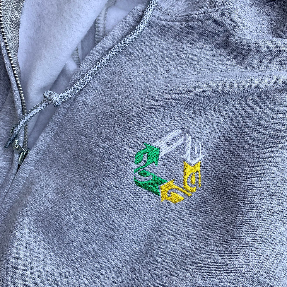 サムネイル： CHAIN REACTION ZIP HOODIE/HEATHER