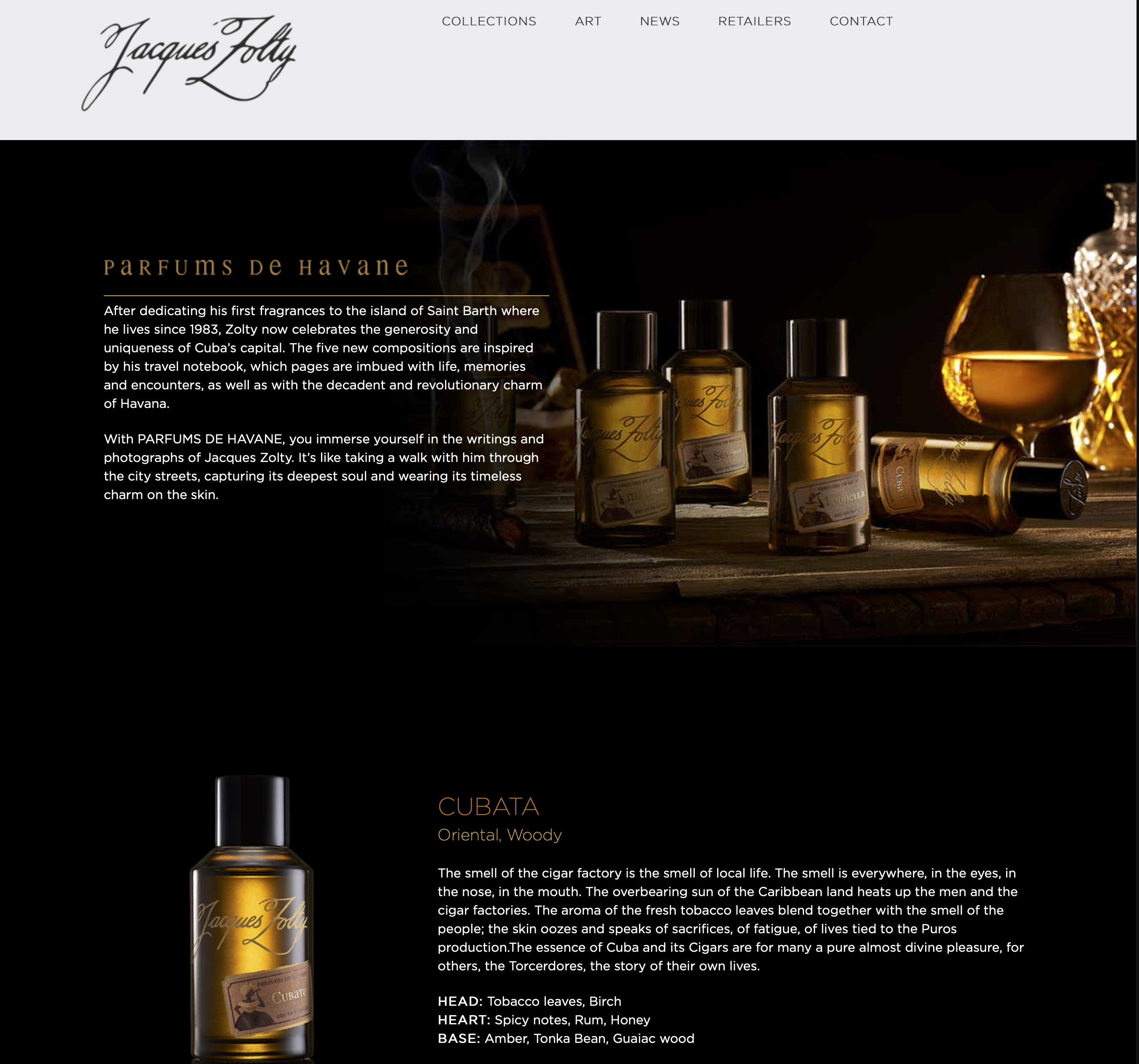 Parfums De Havane Collection