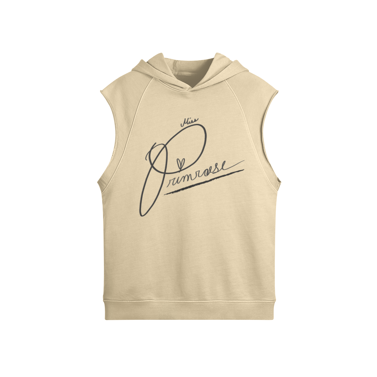 No Sleeve Miss Primrose Hoodie