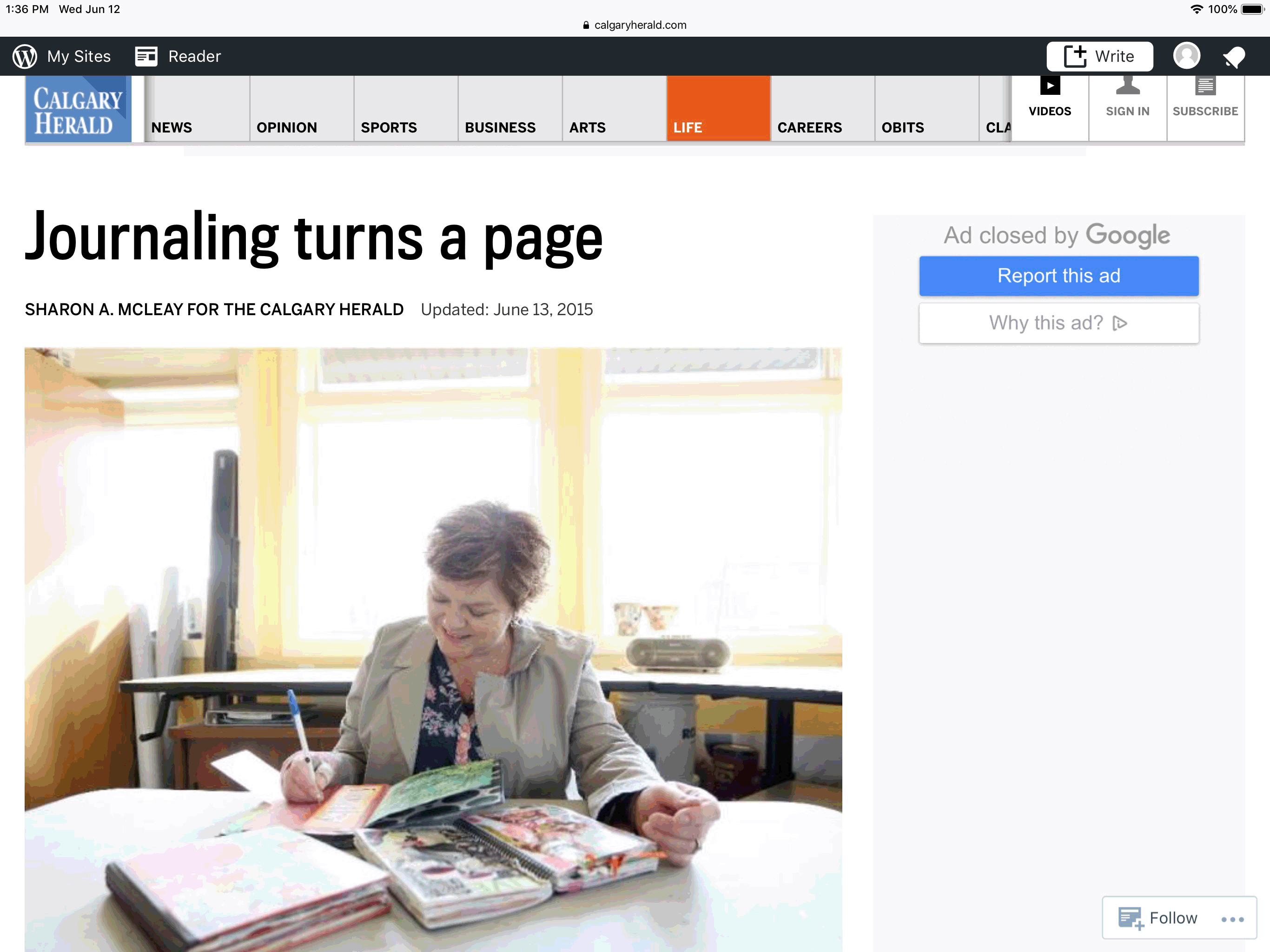 Calgary Herald article.gif