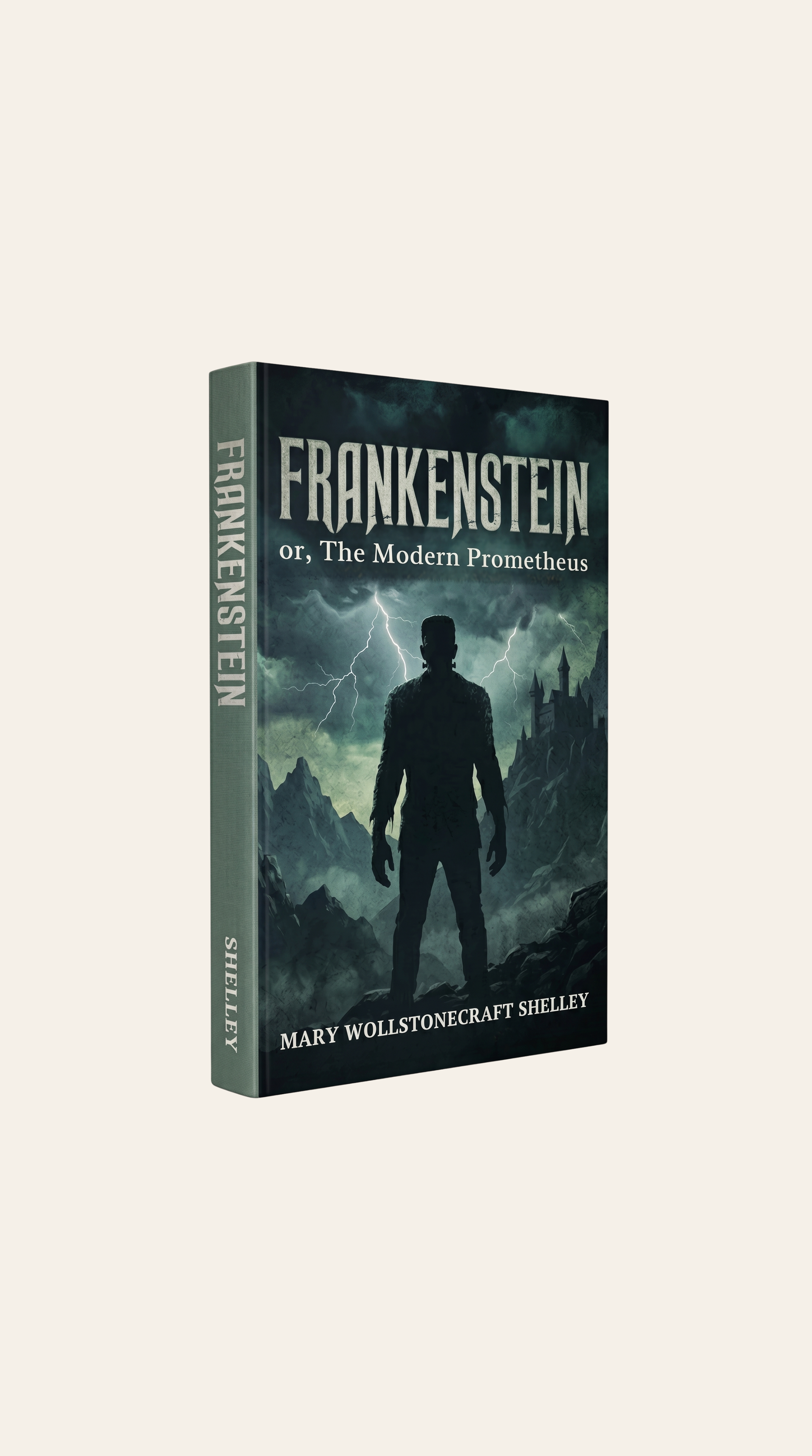 Frankenstein by Mary Shelley. Paperback