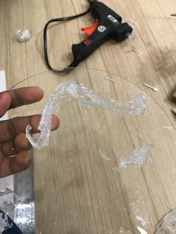 Model in progress; Wave making