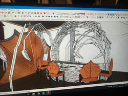 Sketchup model in progress