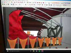 Sketchup model in progress