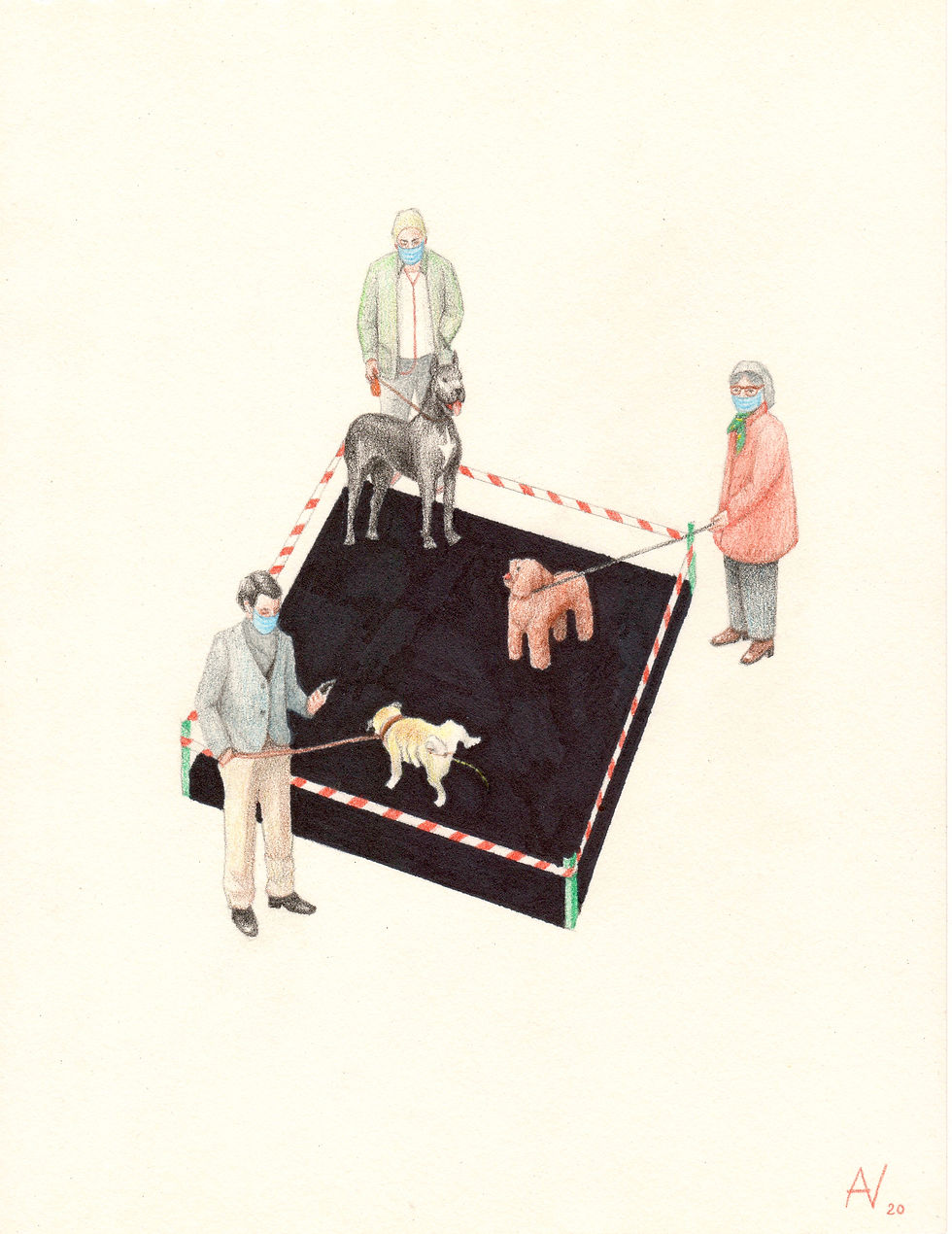 Выгул хозяев