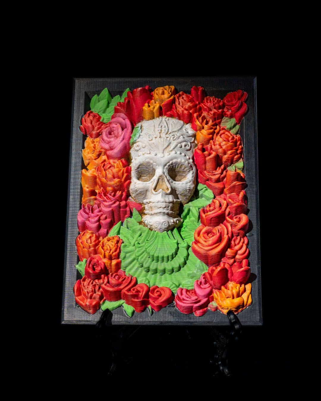 Cadılar Bayramı Kuru Kafa Masaüstü Tablo Cadılar Bayramı Tablo  Halloween Tablo