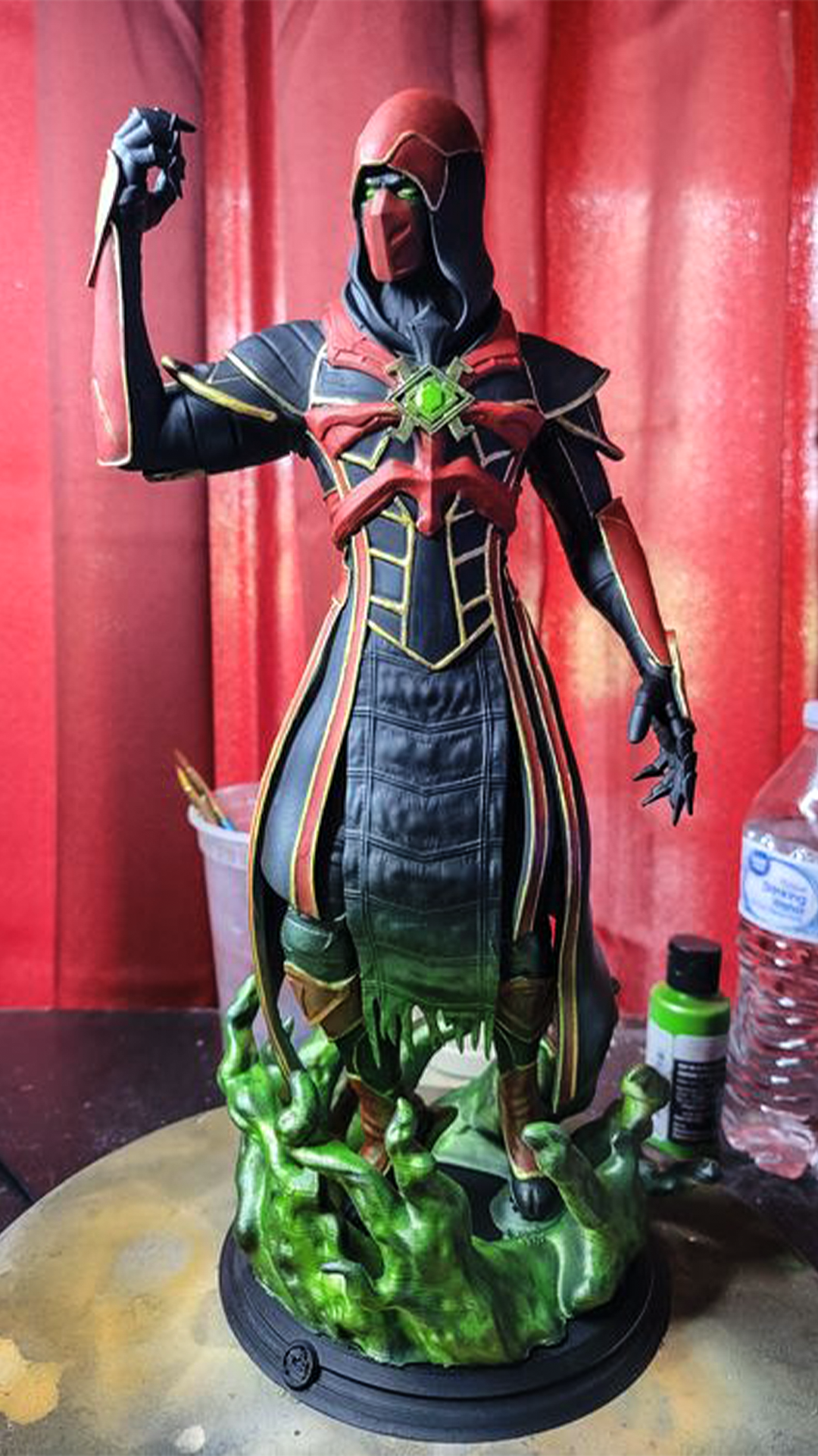 Mortal Kombat Ermac Figür Mortal Kombat Ermac Obje Büyük Boy 25CM