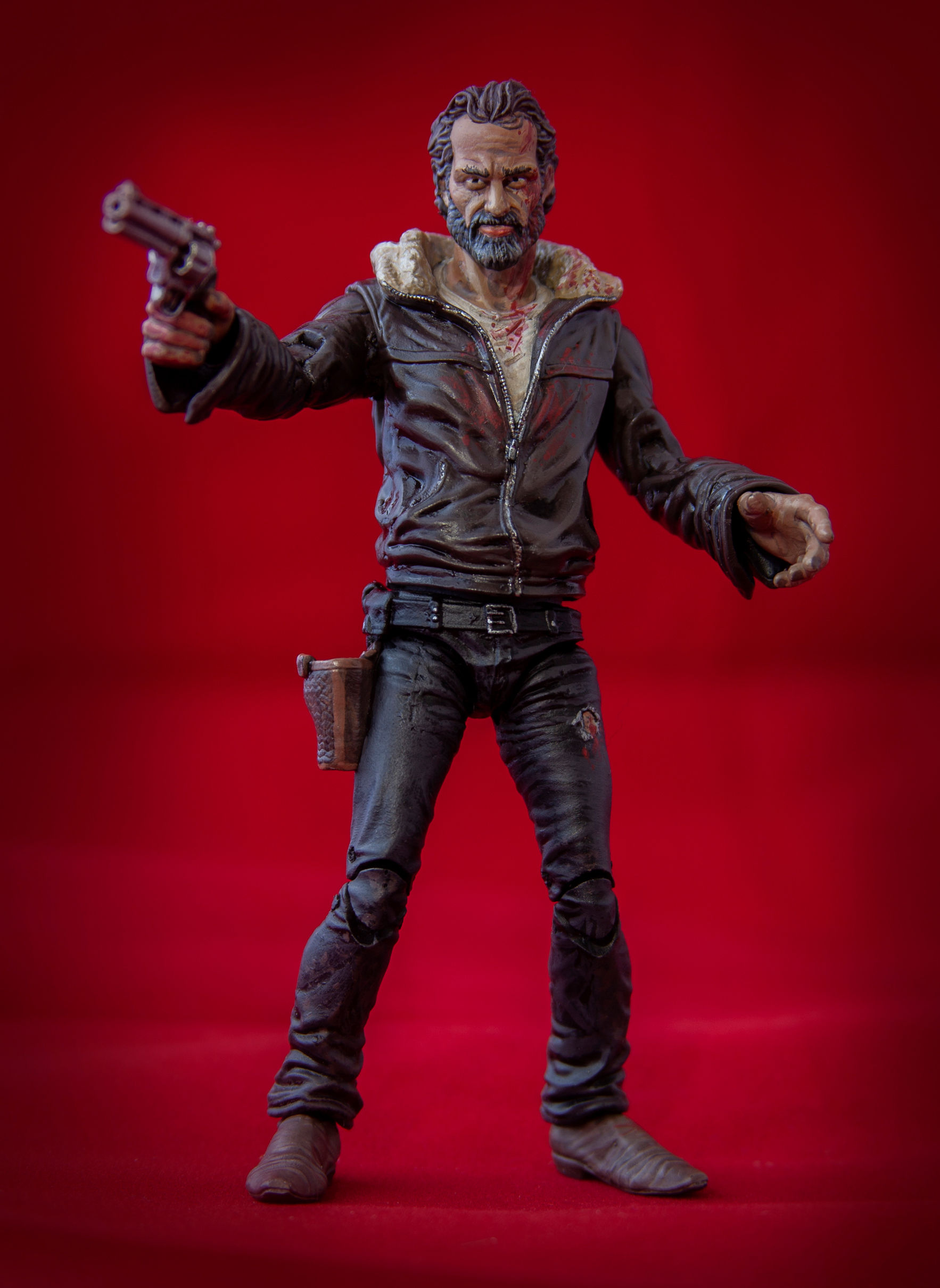 Walking Dead Rick Grimes Figür Büyük Boy 25CM