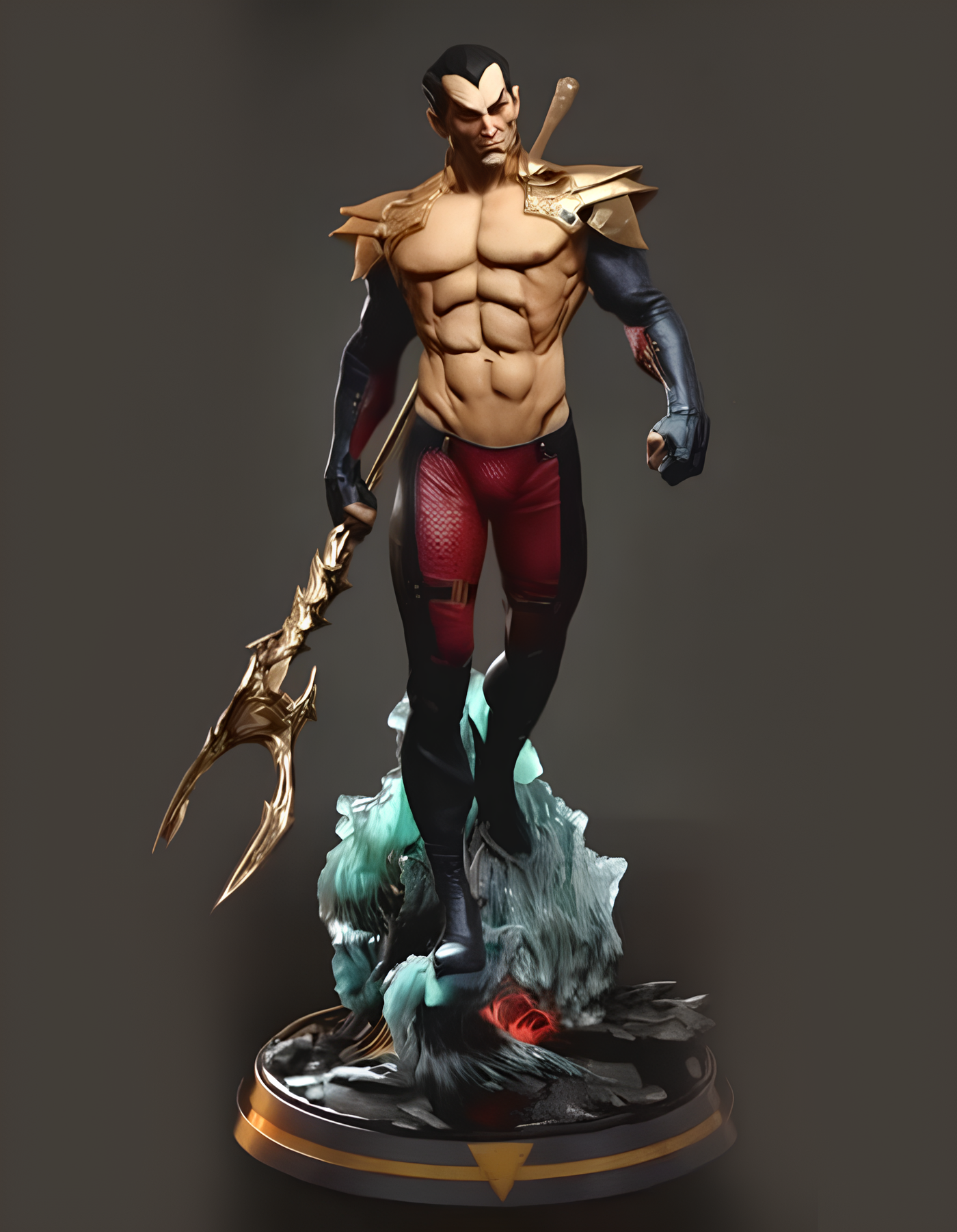 Marvel Comics Atlantislileri Namor Boyalı Figür Büyük Boy 25CM