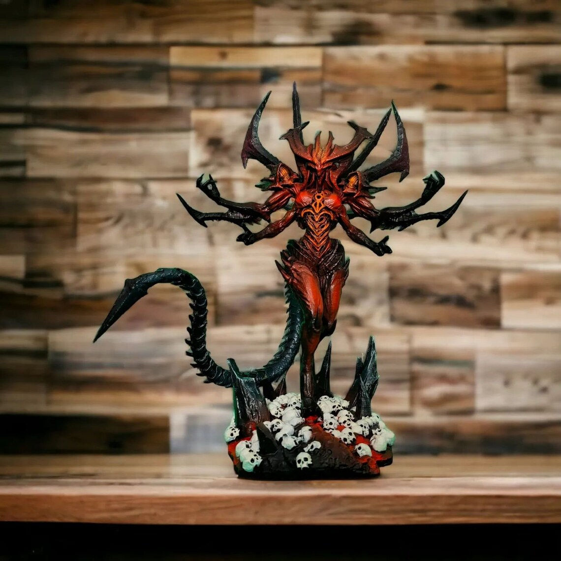 Diablo Dark Lord Figür Diablo Figür Lord Of Terror Figür 25CM Büyük Boy