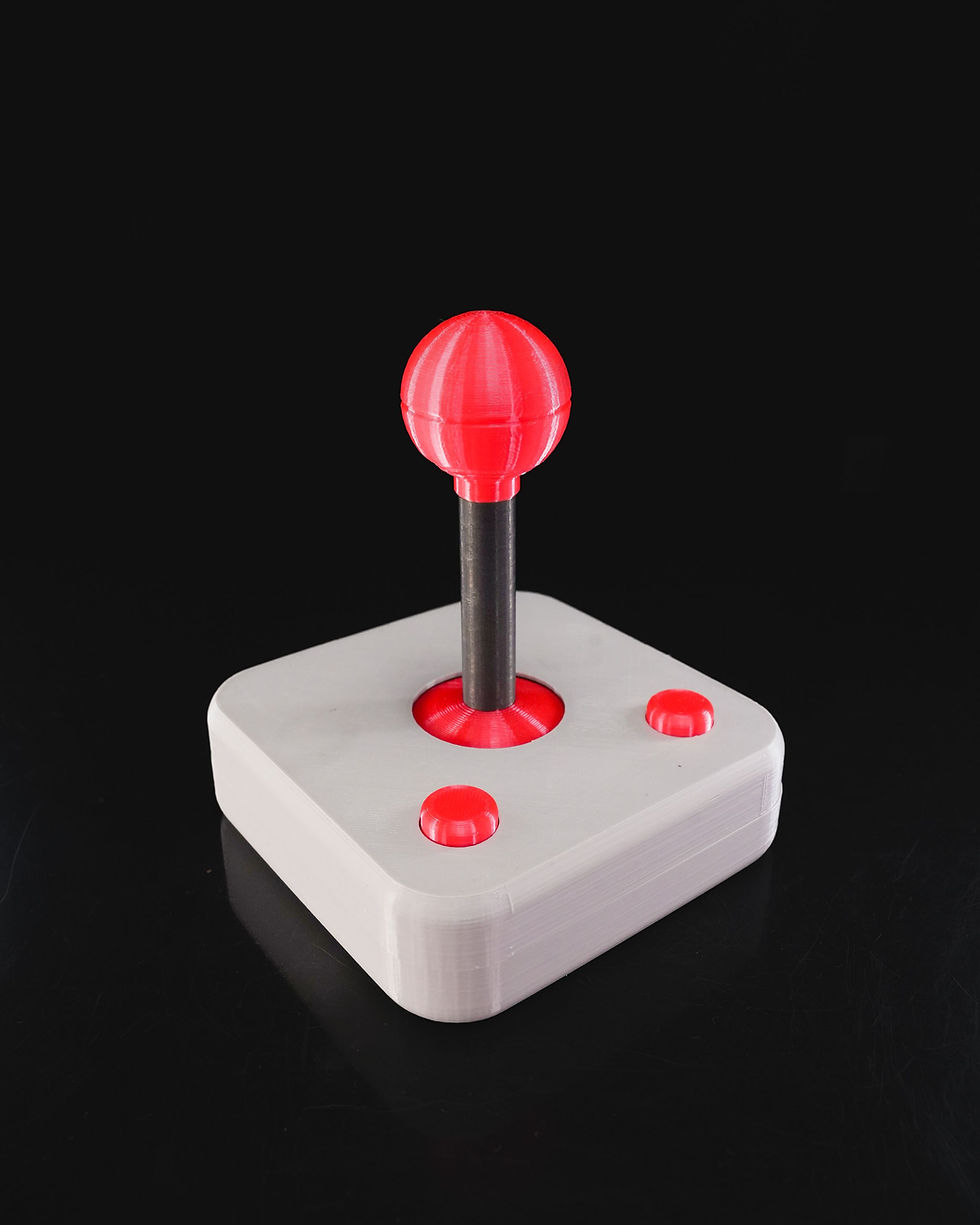 Küçük resim: Retro Atari Konsol Tekli Joystick Hareketli Oyuncak