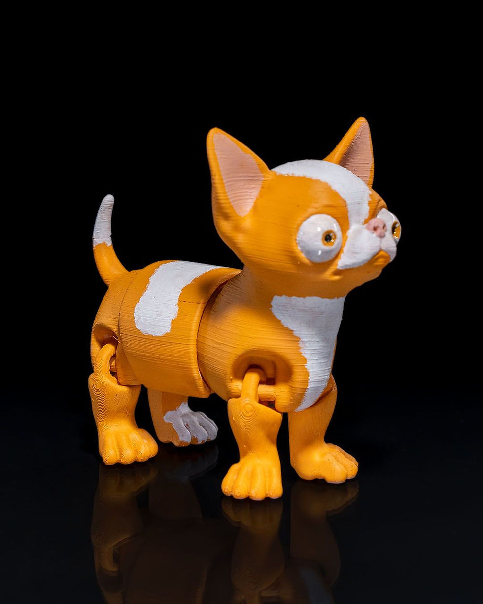 Küçük resim: Richard Chihuahua Köpek Hareketli Oyuncak 15CM