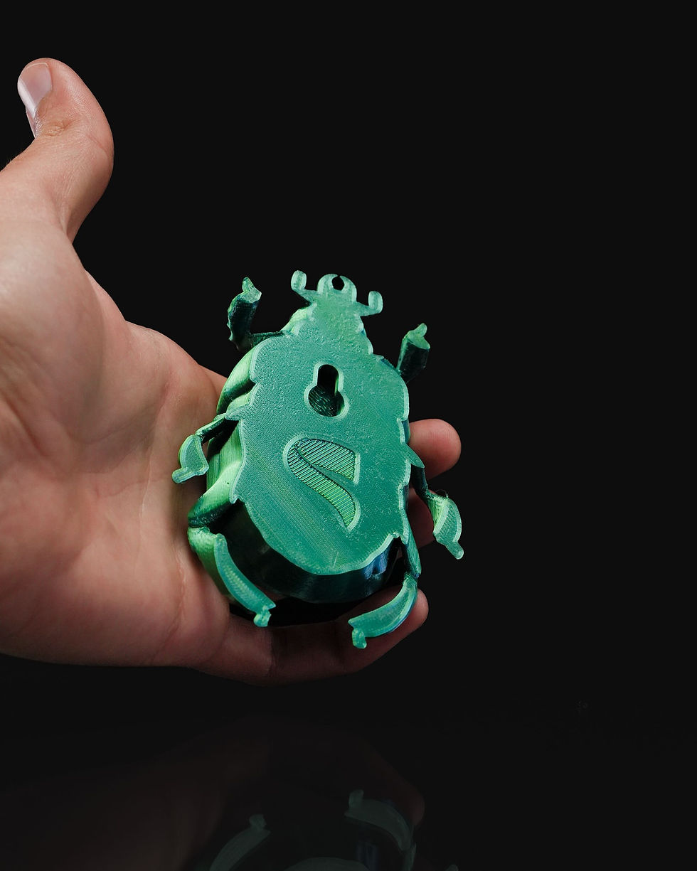 Küçük resim: Bir Böceğin Yaşamı Scarab Böcek Duvar Dekoru 15CM