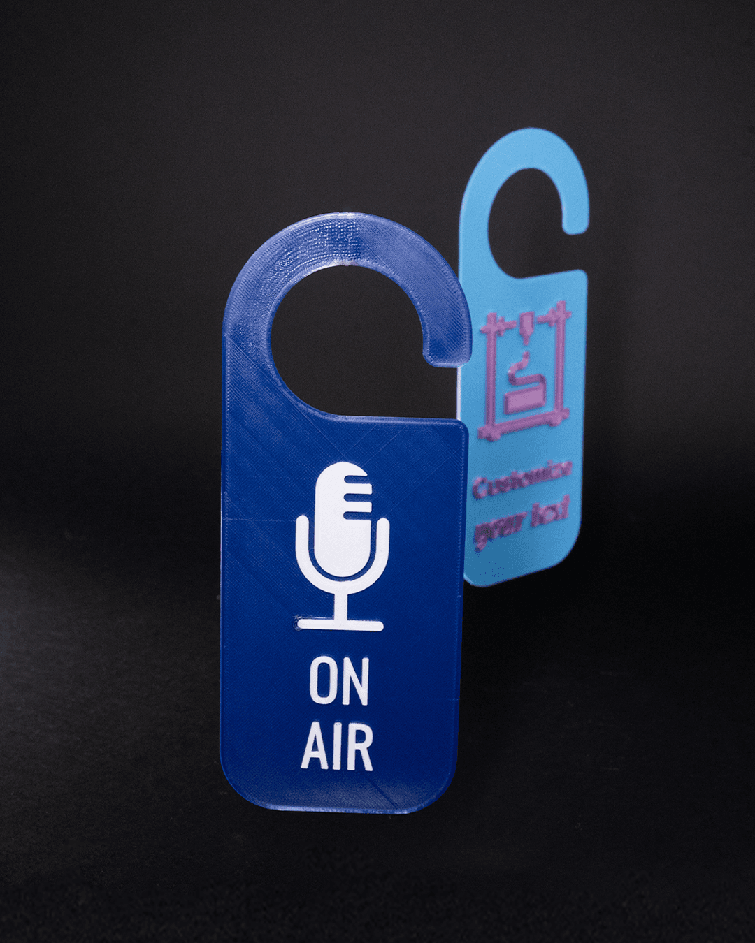 Özelleştirilebilir Çift Taraflı Kapı Kolu Askısı Kişiye Özel Çift Taraflı Kapı K