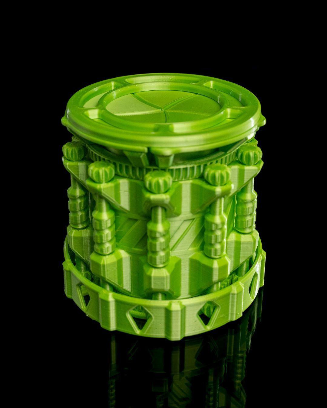 Çevirmeli Açılır Kapanır Oyuncak Kilitli Saklama Kutusu 10CM