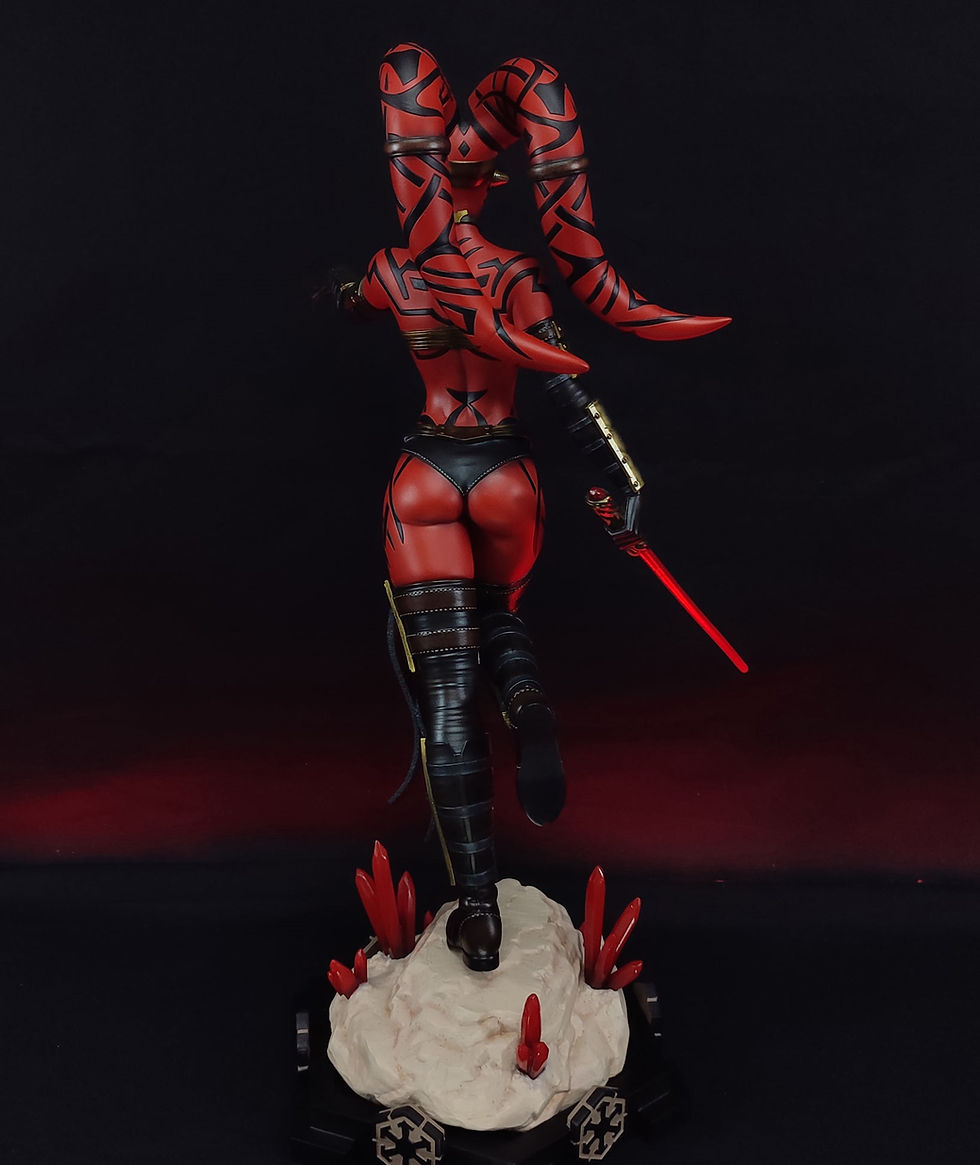 Küçük resim: Star Wars Darth Talon Figür Star Wars Darth Talon Dekoratif Obje Büyük Boy 25CM