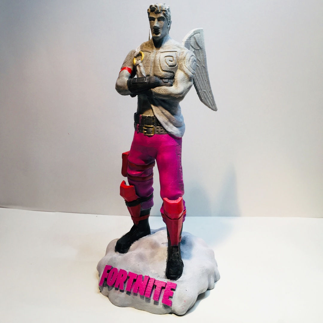 Fortnite Love Ranger Boyalı Figür Fortnite Aşk Korucusu Figür 25CM