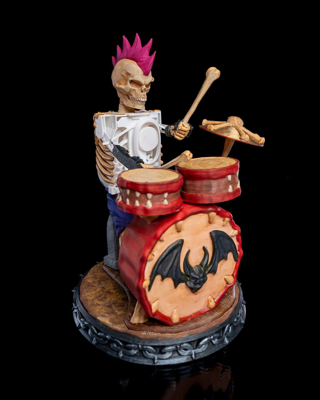 Mechanic - Lars Ulribs Boyalı Figür 15 Cm