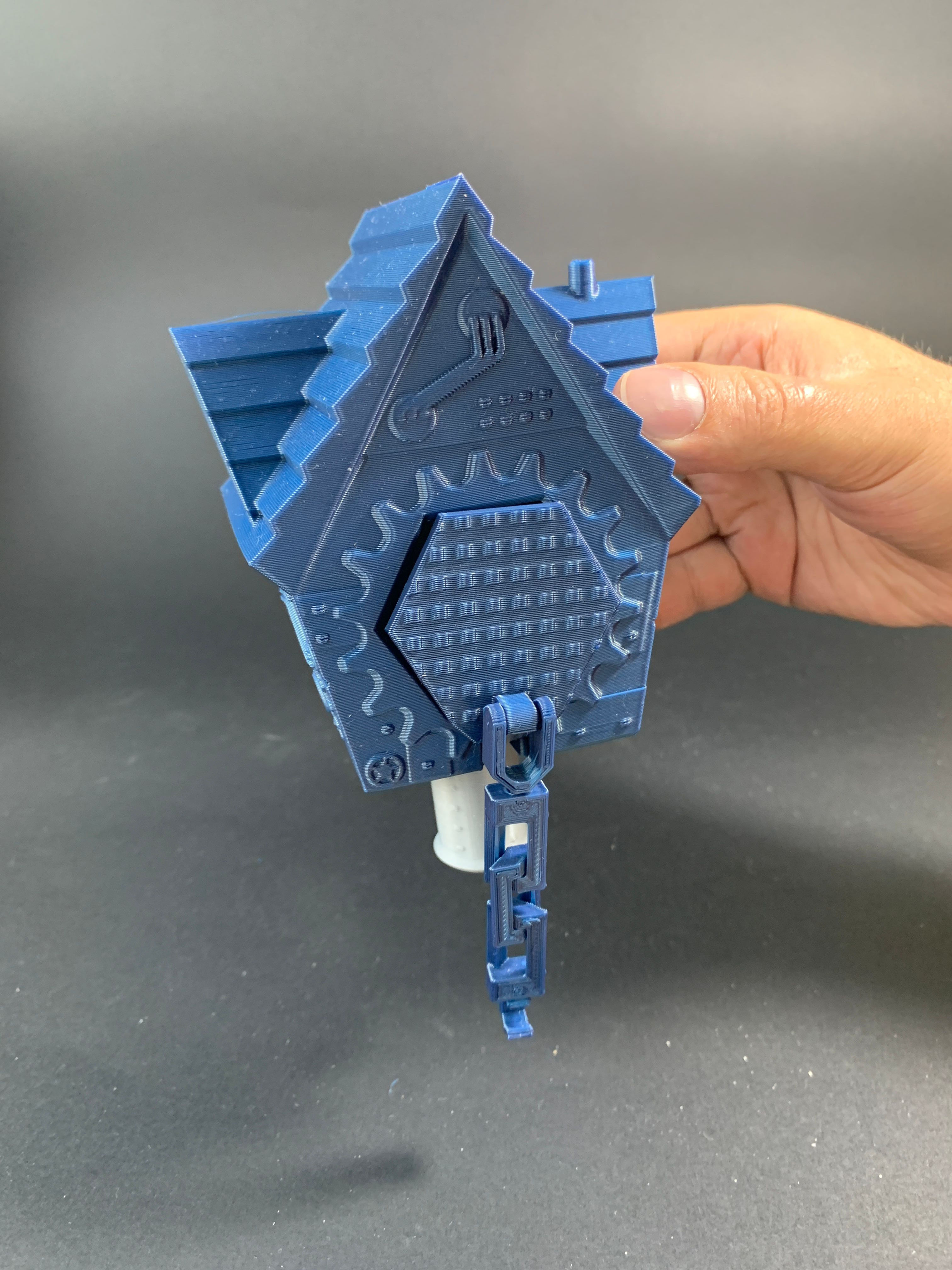 Pembe Panter Guguklu Saat Anahtarlık Saat Hareketli Anahtarlık Zincirli Anahtarl